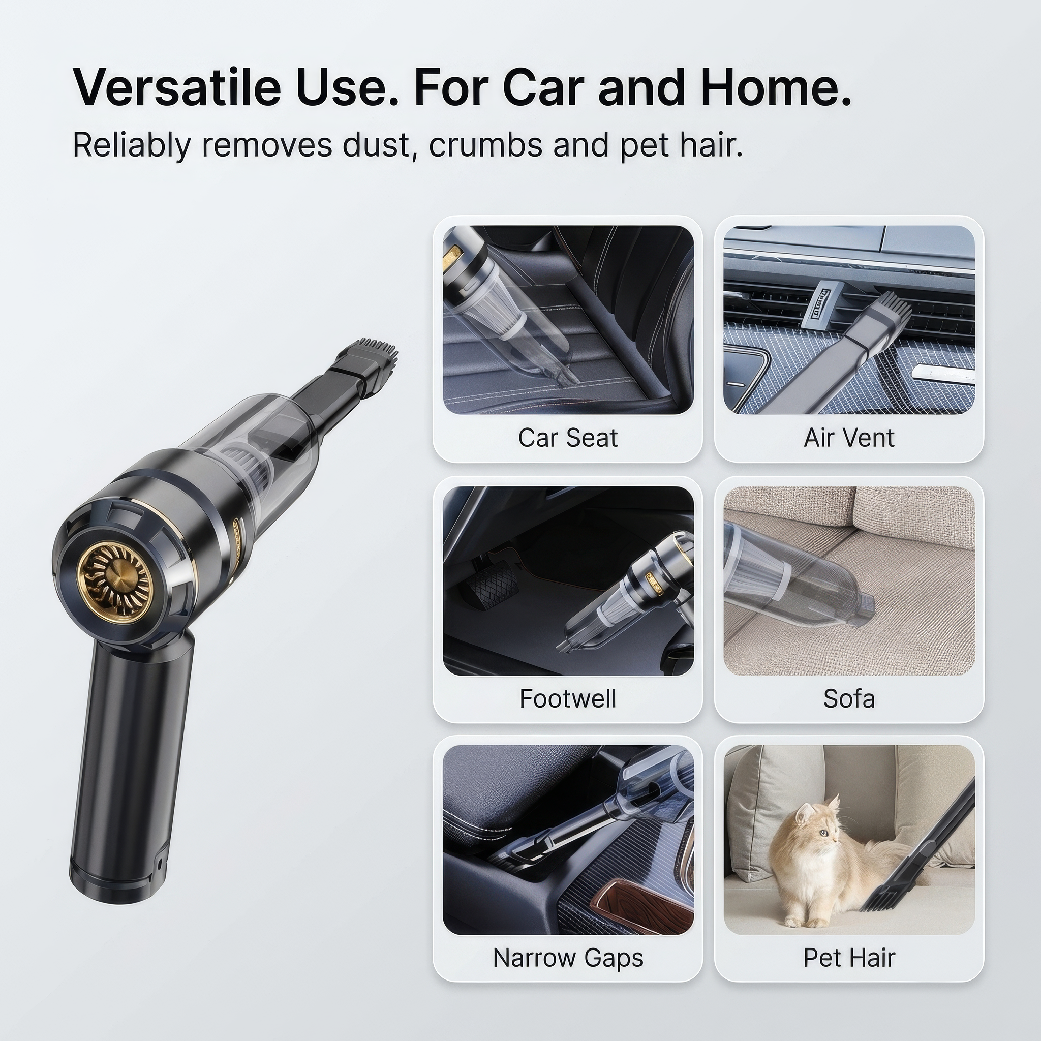 Compact Design. Exceptional Cleaning Power